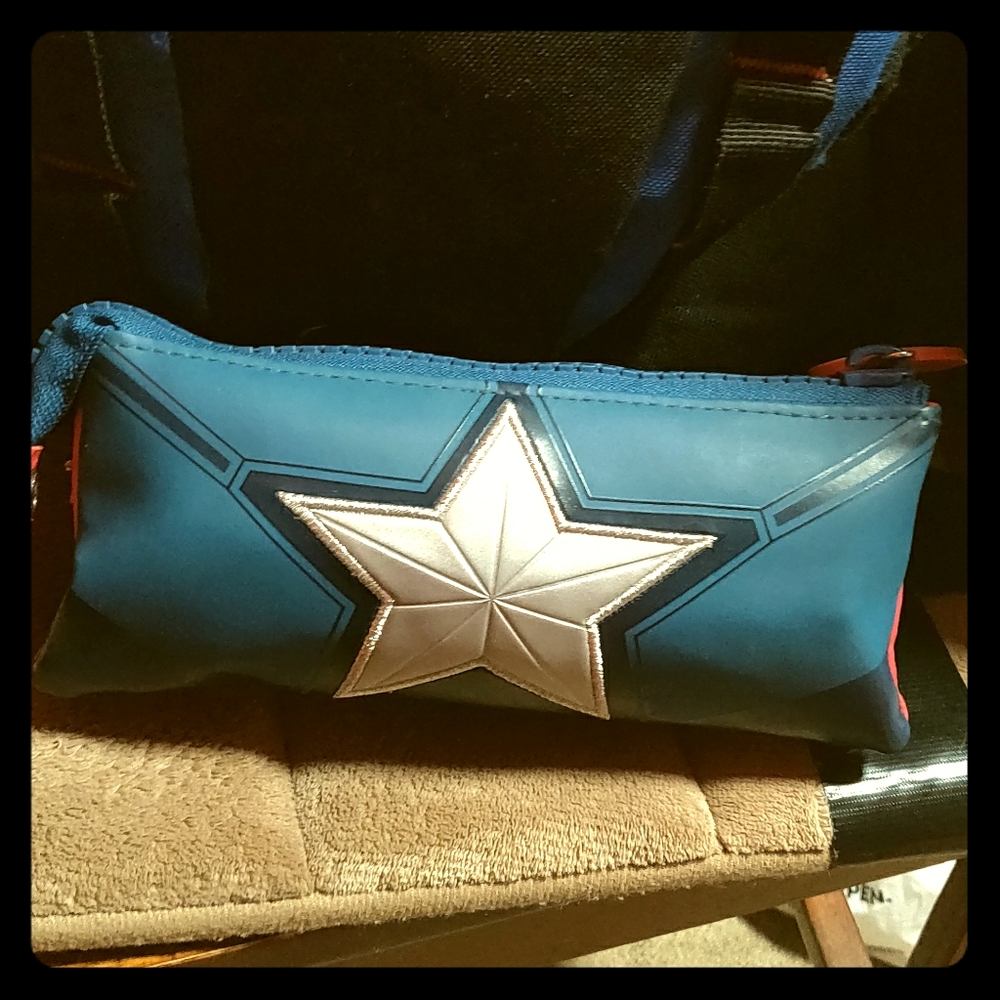 🇱🇷 Captain America Rare Pencil Case 🇱🇷